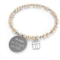Bracciale 10 Buoni Propositi Donna in Acciaio B5261/CH - B5261/CH